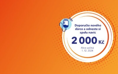 V Brně zvyšujeme bonus za přivedení dárce